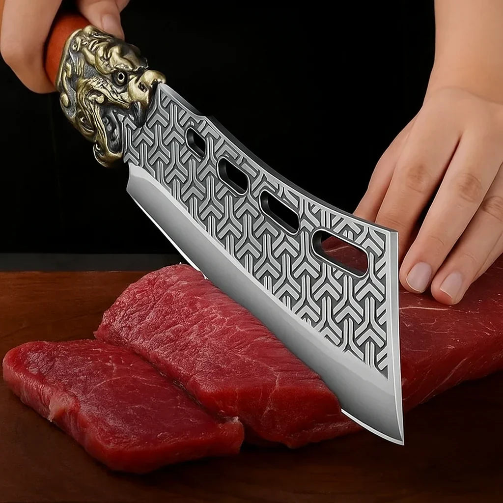 Cutelo Destroyer® - Cutelo Japonês em Aço Inoxidável / Robusto, Afiado e Durável (Promoção Compre 1, Leve 2)