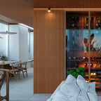 Painel de Ripa Laminado de EVA Autocolante Auréon - Sofisticação e Conforto em Cada Detalhe